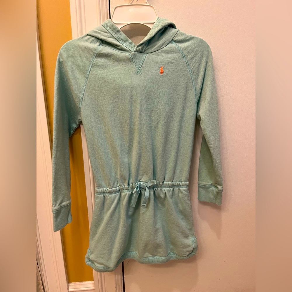 Teal cover up dress Ralph Lauren